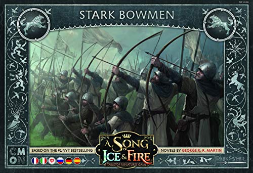 Asmodee | CMON | A Song of Ice & Fire – Bogenschützen von Haus Stark | Erweiterung | Tabletop | 2 Spieler | Ab 14+ Jahren | 45+ Minuten | Deutsch | Mehrsprachig von CMON