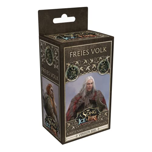 CMON, A Song of Ice & Fire – Freies Volk Kartenaktualisierungen, Erweiterung, Tabletop, 2 Spieler, Ab 14+ Jahren, 45+ Minuten, Deutsch, Mehrsprachig von CMON