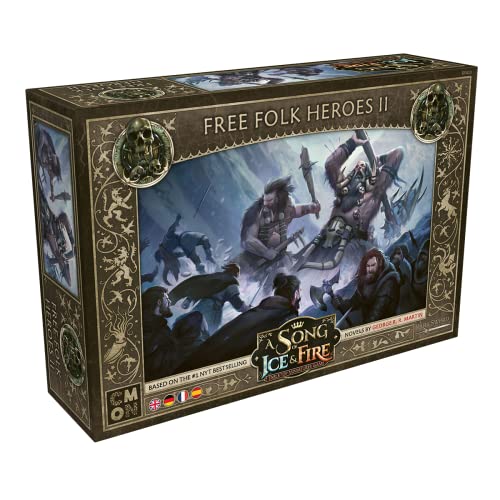 CMON, A Song of Ice & Fire – Helden des Freien Volkes II, Erweiterung, Tabletop, 2 Spieler, Ab 14+ Jahren, 45+ Minuten, Deutsch, Mehrsprachig von CMON