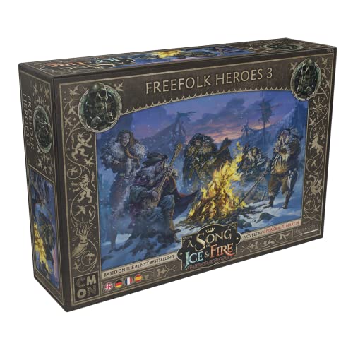 CMON, A Song of Ice & Fire – Helden des Freien Volks 3, Erweiterung, Tabletop, 2 Spieler, Ab 14+ Jahren, 45-60 Minuten, Deutsch, Mehrsprachig CMON, A Song of Ice & Fire – Helden des Freien Volks 3, Erweiterung, Tabletop, 2 Spieler, Ab 14+ Jahren, 45-60 Minuten, Deutsch, Mehrsprachig von CMON