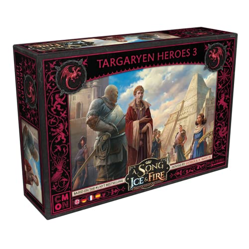 CMON, A Song of Ice & Fire – Helden von Haus Targaryen III, Erweiterung, Tabletop, 2 Spieler, Ab 14+ Jahren, 45-60 Minuten, Deutsch, Mehrsprachig, Mehrfarbig, Bunt CMON, A Song of Ice & Fire – Helden von Haus Targaryen III, Erweiterung, Tabletop, 2 Spieler, Ab 14+ Jahren, 45-60 Minuten, Deutsch, Mehrsprachig, Mehrfarbig, Bunt von CMON