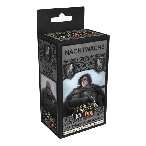 CMON | A Song of Ice & Fire – Nachtwache Kartenaktualisierungen | Erweiterung | Tabletop | 2 Spieler | Ab 14+ Jahren | 45+ Minuten | Deutsch | Mehrsprachig von CMON