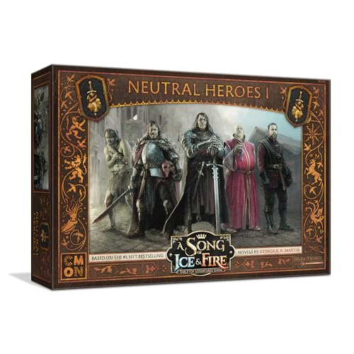 Asmodee | CMON | A Song of Ice & Fire – Neutrale Helden 1 | Erweiterung | Tabletop | 2 Spieler | Ab 14+ Jahren | 45+ Minuten | Deutsch | Mehrsprachig Asmodee | CMON | A Song of Ice & Fire – Neutrale Helden 1 | Erweiterung | Tabletop | 2 Spieler | Ab 14+ Jahren | 45+ Minuten | Deutsch | Mehrsprachig von CMON