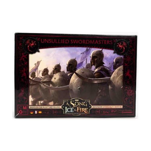 Asmodee | CMON | A Song of Ice & Fire – Schwertmeister der Unbefleckten | Erweiterung | Tabletop | 2 Spieler | Ab 14+ Jahren | 45+ Minuten | Deutsch | Mehrsprachig Asmodee | CMON | A Song of Ice & Fire – Schwertmeister der Unbefleckten | Erweiterung | Tabletop | 2 Spieler | Ab 14+ Jahren | 45+ Minuten | Deutsch | Mehrsprachig von CMON