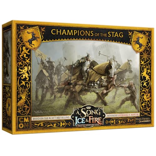 CMON, A Song of Ice & Fire – Streiter des Hirsches, Erweiterung, Tabletop, 2 Spieler, Ab 14+ Jahren, 45+ Minuten, Deutsch, Mehrsprachig von CMON