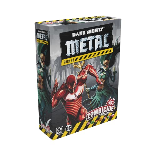 CMON, Zombicide 2. Edition – Batman Dark Nights Metal Pack 3, Miniaturen-Erweiterung, Kennerspiel, Dungeon Crawler, 1-6 Spieler, Ab 14+ Jahren, 60 Minuten, Deutsch, Mehrsprachig von CMON