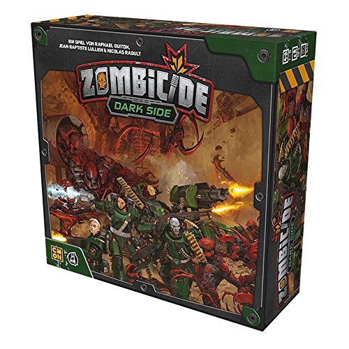 Asmodee | CMON | Zombicide: Invader – Dark Side | Grundspiel | Expertenspiel | Dungeon Crawler | 1-6 Spieler | Ab 14+ Jahren | 60+ Minuten | Deutsch von CMON