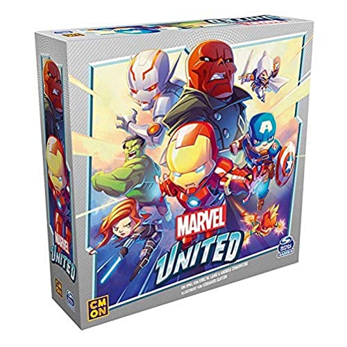 CMON | Marvel United | Grundspiel | Familienspiel | Brettspiel | 1-4 Spieler | Ab 10+ Jahren | 40+ Minuten | Deutsch von CMON