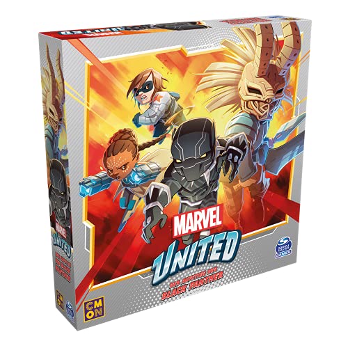 CMON, Marvel United – Der Aufstieg des Black Panther, Erweiterung, Familienspiel, Brettspiel, 1-4 Spieler, Ab 10+ Jahren, 40+ Minuten, Deutsch CMON, Marvel United – Der Aufstieg des Black Panther, Erweiterung, Familienspiel, Brettspiel, 1-4 Spieler, Ab 10+ Jahren, 40+ Minuten, Deutsch von CMON