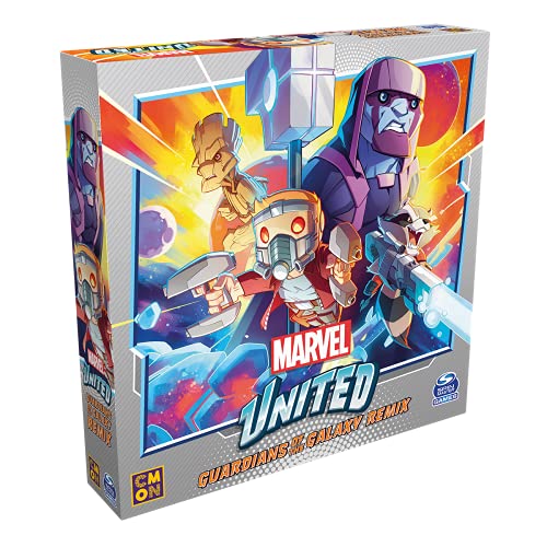 CMON, Marvel United – Guardians of the Galaxy Remix, Erweiterung, Familienspiel, Brettspiel, 1-4 Spieler, Ab 10+ Jahren, 40+ Minuten, Deutsch CMON, Marvel United – Guardians of the Galaxy Remix, Erweiterung, Familienspiel, Brettspiel, 1-4 Spieler, Ab 10+ Jahren, 40+ Minuten, Deutsch von CMON