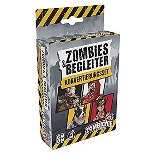 Asmodee | CMON | Zombicide 2. Edition – Zombies und Begleiter Konvertierungsset | Erweiterung | Expertenspiel | Dungeon Crawler | 1-6 Spieler | Ab 12+ Jahren | 60+ Minuten | Deutsch von CMON