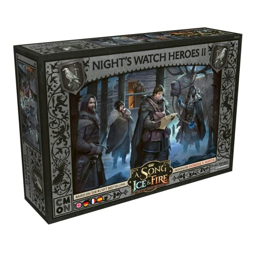 CMON, A Song of Ice & Fire – Helden der Nachtwache II, Erweiterung, Tabletop, 2 Spieler, Ab 14+ Jahren, 45+ Minuten, Deutsch, Mehrsprachig CMON, A Song of Ice & Fire – Helden der Nachtwache II, Erweiterung, Tabletop, 2 Spieler, Ab 14+ Jahren, 45+ Minuten, Deutsch, Mehrsprachig von CMON