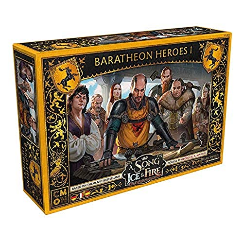 CMON, A Song of Ice & Fire – Helden von Haus Baratheon I, Erweiterung, Tabletop, 2 Spieler, Ab 14+ Jahren, 45+ Minuten, Deutsch, Mehrsprachig CMON, A Song of Ice & Fire – Helden von Haus Baratheon I, Erweiterung, Tabletop, 2 Spieler, Ab 14+ Jahren, 45+ Minuten, Deutsch, Mehrsprachig von CMON