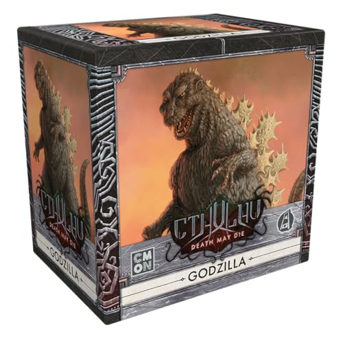 CMON, Cthulhu: Death May Die – Godzilla, Erweiterung, Expertenspiel, Dungeon Crawler, 1-5 Spieler, ab 14+ Jahren, 90-120 Minuten, Deutsch, Mehrsprachig CMON, Cthulhu: Death May Die – Godzilla, Erweiterung, Expertenspiel, Dungeon Crawler, 1-5 Spieler, ab 14+ Jahren, 90-120 Minuten, Deutsch, Mehrsprachig von CMON