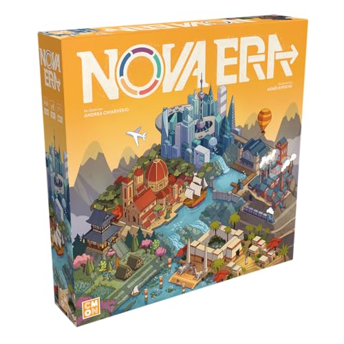 CMON, Nova Era, Familienspiel, Brettspiel, 2-4 Spieler, ab 12+ Jahren, 60 Minuten, Deutsch CMON, Nova Era, Familienspiel, Brettspiel, 2-4 Spieler, ab 12+ Jahren, 60 Minuten, Deutsch von CMON