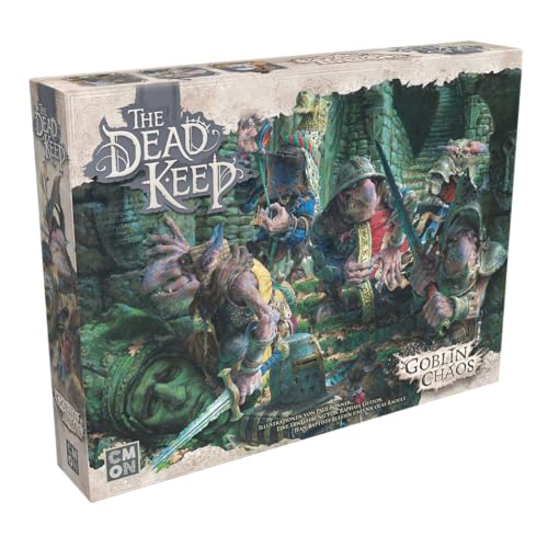 CMON, The Dead Keep – Goblin Chaos (Limited Edition), Erweiterung, Kennerspiel, 1-6 Spieler, ab 14+ Jahren, 90-120 Minuten, Deutsch von CMON