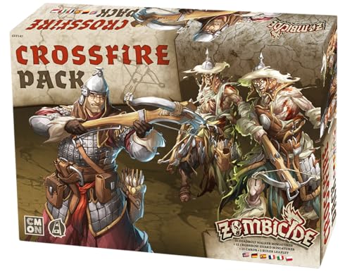 CMON, Zombicide: White Death – Crossfire Pack, Erweiterung, Kennerspiel, Dungeon Crawler, 1-6 Spieler, Ab 14+ Jahren, 60 Minuten, Deutsch, Mehrsprachig CMON, Zombicide: White Death – Crossfire Pack, Erweiterung, Kennerspiel, Dungeon Crawler, 1-6 Spieler, Ab 14+ Jahren, 60 Minuten, Deutsch, Mehrsprachig von CMON