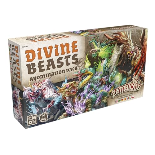 CMON, Zombicide: White Death – Divine Beasts, Erweiterung, Kennerspiel, Dungeon Crawler, 1-6 Spieler, Ab 14+ Jahren, 60 Minuten, Deutsch, Mehrsprachig CMON, Zombicide: White Death – Divine Beasts, Erweiterung, Kennerspiel, Dungeon Crawler, 1-6 Spieler, Ab 14+ Jahren, 60 Minuten, Deutsch, Mehrsprachig von CMON
