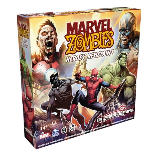 CMON | Marvel Zombies: Heroes‘ Resistance – Ein Zombicide-Spiel | Kennerspiel | Dungeon Crawler | 1-4 Spieler | Ab 14+ Jahren | 60 Minuten | Deutsch von CMON