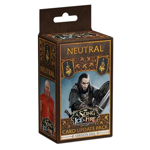 CMON A Song of Ice and Fire Tabletop Miniaturen Neutral Faction Pack,Strategiespiel für Jugendliche und Erwachsene,ab 14 Jahren,durchschnittliche Spielzeit 45-60 Minuten,hergestellt (SIFFP05) von CMON