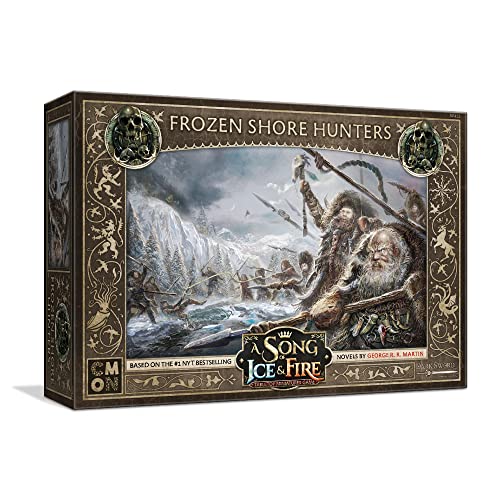 CMON A Song of Ice and Fire Tabletop Miniaturen War Frozen Shore Hunters Unit Box,Strategiespiel für Jugendliche und Erwachsene,ab 14 Jahren,durchschnittliche Spielzeit 45-60 Minuten,hergestellt von CMON