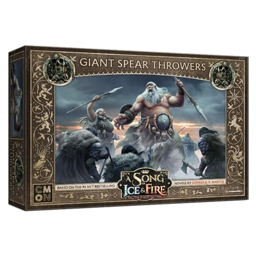 CMON A Song of Ice and Fire Tabletop Miniatures Game Giant Spear Throwers Unit Box - Powerful Ranged Giants! Strategiespiel für Erwachsene, ab 14 Jahren, 2+ Spieler, 45-60 Minuten Spielzeit, CMON A Song of Ice and Fire Tabletop Miniatures Game Giant Spear Throwers Unit Box - Powerful Ranged Giants! Strategiespiel für Erwachsene, ab 14 Jahren, 2+ Spieler, 45-60 Minuten Spielzeit, von CMON