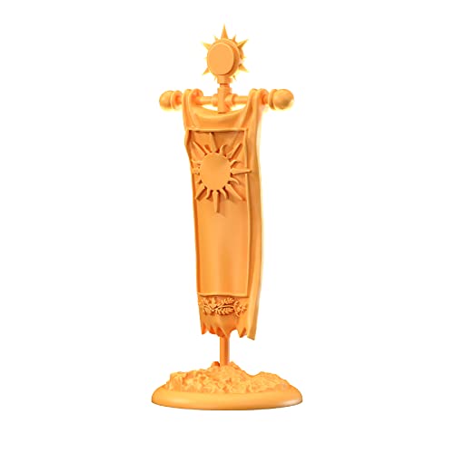 CMON A Song of Ice and Fire Tabletop Miniatures Martell Deluxe Activation Banner - Command The Sands of Dorne, Strategiespiel für Erwachsene, ab 14 Jahren, 2+ Spieler, 45-60 Minuten Spielzeit, von CMON