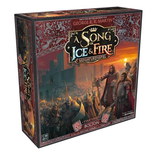 CMON, A Song of Ice & Fire – Bolton, Starterset, Tabletop, 2 Spieler, Ab 14+ Jahren, 45-60 Minuten, Deutsch von CMON