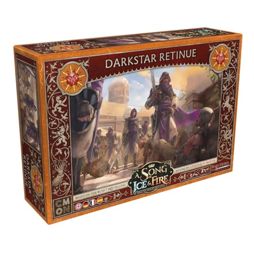 CMON | A Song of Ice & Fire – Darkstar Retinue (Dunkelsterns Gefolgschaft) | Erweiterung | Tabletop | 2 Spieler | Ab 14+ Jahren | 45-60 Minuten | Deutsch | Mehrsprachig von CMON