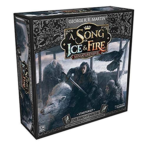 CMON | A Song of Ice & Fire – Die Nachtwache | Starterset | Tabletop | 2 Spieler | Ab 14+ Jahren | 45+ Minuten | Deutsch | Mehrsprachig von CMON