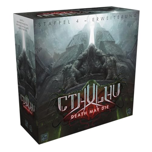 CMON, Cthulhu: Death May Die – Staffel 4, Erweiterung, Expertenspiel, Dungeon Crawler, 1-5 Spieler, Ab 12+ Jahren, 90-120 Minuten, Deutsch CMON, Cthulhu: Death May Die – Staffel 4, Erweiterung, Expertenspiel, Dungeon Crawler, 1-5 Spieler, Ab 12+ Jahren, 90-120 Minuten, Deutsch von CMON