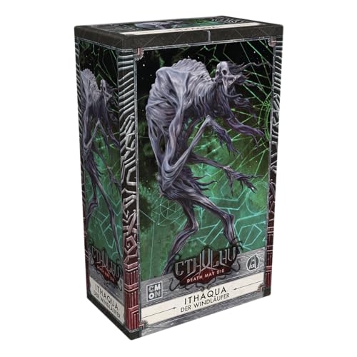 CMON, Cthulhu: Death May Die – Ithaqua der Windläufer, Erweiterung, Expertenspiel, Dungeon Crawler, 1-5 Spieler, Ab 12+ Jahren, 90-120 Minuten, Deutsch, Black von CMON