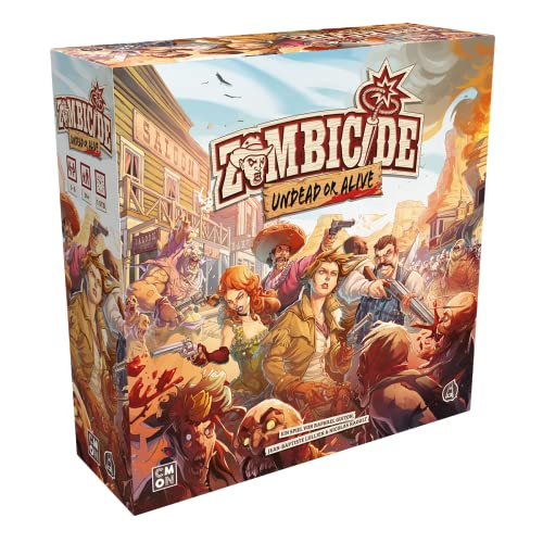 CMON | Zombicide: Undead or Alive | Grundspiel | Kennerspiel | Dungeon Crawler | 1-6 Spieler | Ab 14+ Jahren | 60 Minuten | Deutsch von CMON