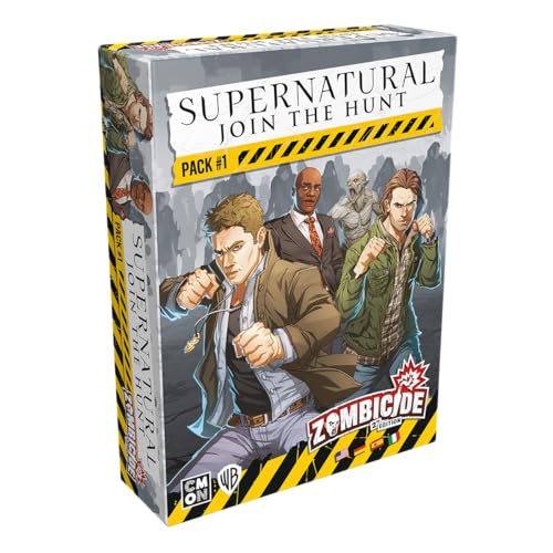 CMON , Zombicide 2. Edition – Supernatural: Join the Hunt Pack 1 , Miniaturen-Erweiterung , Kennerspiel , Dungeon Crawler , 1-6 Spieler , Ab 14+ Jahren , 60 Minuten , Deutsch , Mehrsprachig von CMON