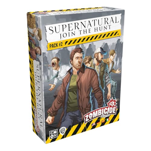 CMON , Zombicide 2. Edition – Supernatural: Join the Hunt Pack 2 , Miniaturen-Erweiterung , Kennerspiel , Dungeon Crawler , 1-6 Spieler , Ab 14+ Jahren , 60 Minuten , Deutsch , Mehrsprachig von CMON