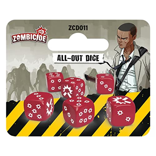 CMON Edge Entertainment Zombicide – All-Out Dice – Erweiterung auf Spanisch, CMZCD011ES CMON Edge Entertainment Zombicide – All-Out Dice – Erweiterung auf Spanisch, CMZCD011ES von CMON