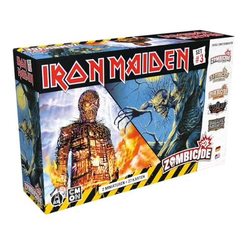 CMON | Iron Maiden Character Pack 3 | Miniaturen-Erweiterung | Kennerspiel | Dungeon Crawler | 1-6 Spieler | Ab 14+ Jahren | 60 Minuten | Deutsch | Mehrsprachig von CMON