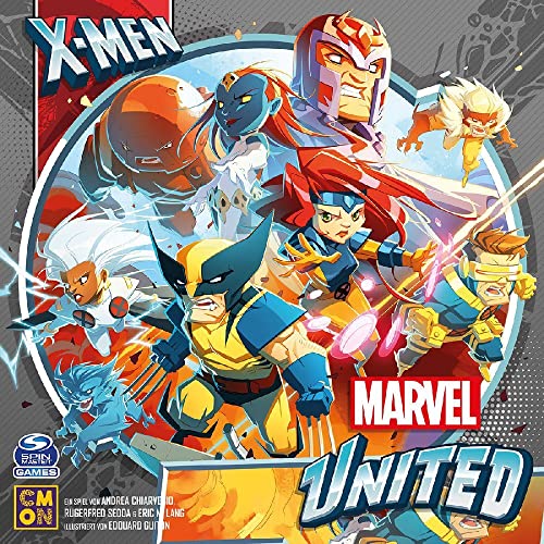 CMON, Marvel United: X-Men, Grundspiel, Familienspiel, Brettspiel, 1-5 Spieler, Ab 10+ Jahren, 40 Minuten, Deutsch von CMON