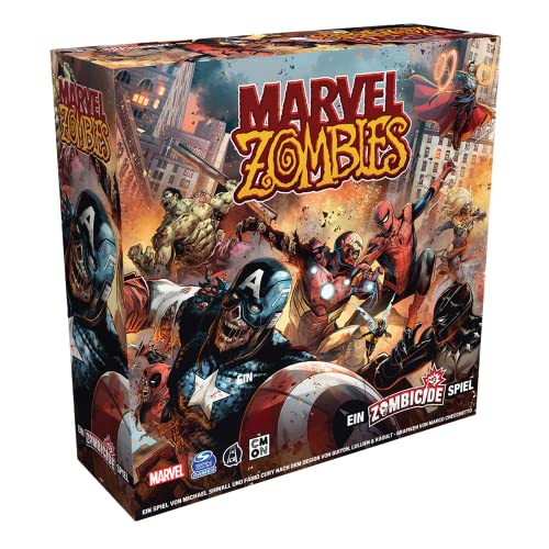 CMON | Marvel Zombies – Ein Zombicide Spiel | Kennerspiel | Dungeon Crawler | 1-6 Spieler | Ab 14+ Jahren | 60 Minuten | Deutsch von CMON