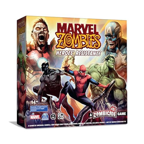 CMON Marvel Zombies: Heroes' Resistance Miniatur-Brettspiel, ab 14 Jahren, 1–4 Spieler, 45–60 Minuten Spieldauer von CMON