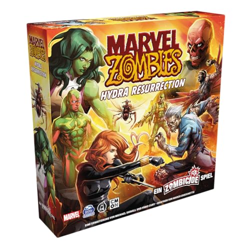 CMON | Marvel Zombies: Hydra Resurrection – Ein Zombicide Spiel | Erweiterung | Kennerspiel | Dungeon Crawler | 1-6 Spieler | Ab 14+ Jahren | 60 Minuten | Deutsch von CMON