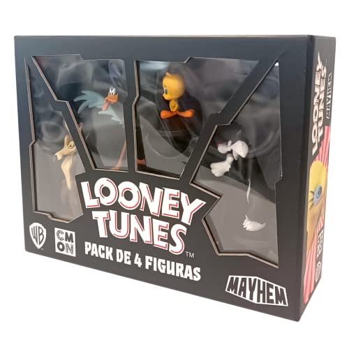 CMON - The Animation Collection - LTM: Packung mit 4 Figuren - Brettspiel auf Spanisch von CMON