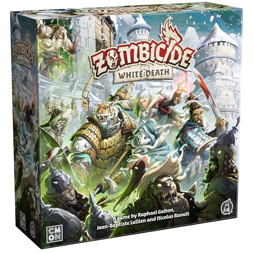 CMON Zombicide: White Death, Brettspiel, ab 14 Jahren, 1–6 Spieler, über 60 Minuten Spieldauer CMON Zombicide: White Death, Brettspiel, ab 14 Jahren, 1–6 Spieler, über 60 Minuten Spieldauer von CMON