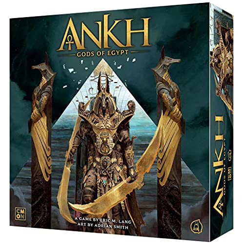 Cool Mini or Not Ankh: Götter von Ägypten – Gesellschaftsspiel auf Spanisch, CMANK001ES – 14+ Jahre Cool Mini or Not Ankh: Götter von Ägypten – Gesellschaftsspiel auf Spanisch, CMANK001ES – 14+ Jahre von CMON