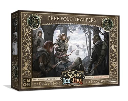 Cool Mini or Not Mini or NotSong of Ice and Fire - Free Folk Trappers - EN, CMNSIF403, verschiedene farben von CMON
