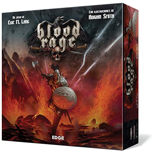 Edge Entertainment Blood Rage EDGBLR01 Brettspiel, Modelle von CMON