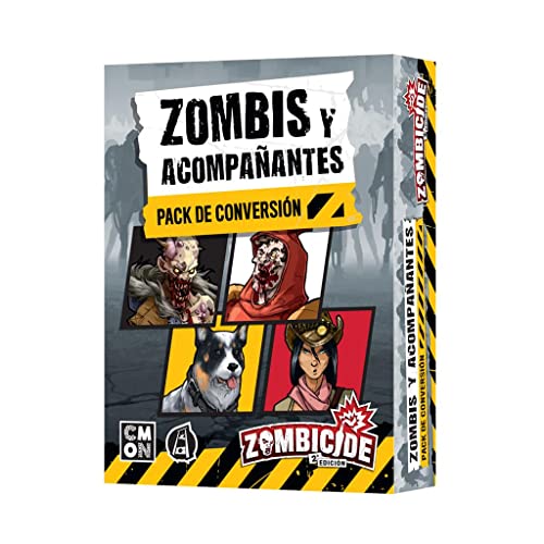 CMON Zombicide Zombies and Escorts – Miniaturspiel in Spanisch CMZCD009ES von CMON
