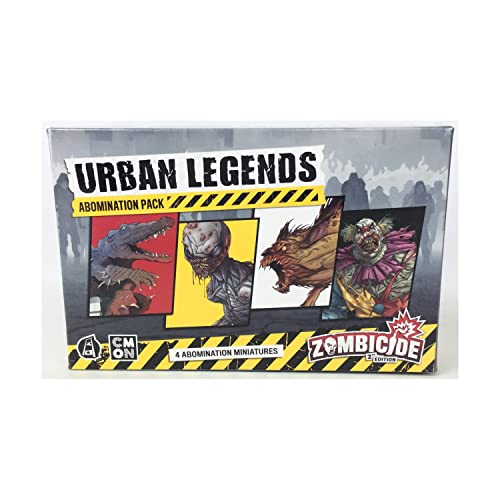 Zombicide 2nd Edition Urban Legends Abomination Pack 4 Abomination Miniatures von CMON