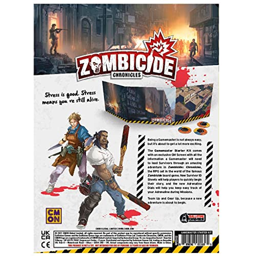 Zombicide Chronicles The Roleplaying Game GameMaster Starter Kit | Strategiespiel | Alter 14+ | 2+ von CMON
