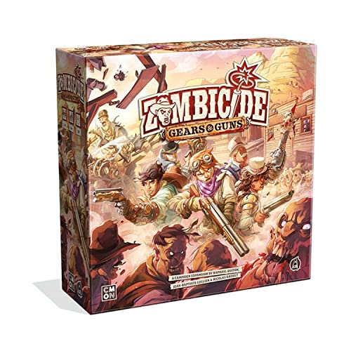 Zombicide: Undead or Alive Brettspiel Gear & Guns Expansion,Strategie-Brettspiel,Kooperatives Spiel für Erwachsene,Zombie-Brettspiel,Durchschnittliche Spielzeit 1 Stunde,hergestellt von CMON Zombicide: Undead or Alive Brettspiel Gear & Guns Expansion,Strategie-Brettspiel,Kooperatives Spiel für Erwachsene,Zombie-Brettspiel,Durchschnittliche Spielzeit 1 Stunde,hergestellt von CMON von CMON